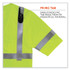 TENACIOUS HOLDINGS, INC. ergodyne® 22217 GloWear 8356FRHL Class 3 FR Hook and Loop Safety Vest with Sleeves, Modacrylic, 2X-Large/3X-Large, Lime