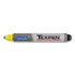 ITW Pro Brands DYKEM® TEXPEN® Industrial Steel Ball Tip Paint Marker, Yellow, 3/32 in, Medium