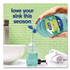 COLGATE PALMOLIVE, IPD. Softsoap® 45991 Antibacterial Liquid Hand Soap Refill, Fresh Scent, 50 oz, Green, 6/Carton