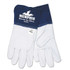 MCR Safety Blue Beast Leather Welding Gloves, With CutPro®,  Large, Blue/White,  4.5 in cuff