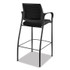 HON COMPANY IC108IMCU10 Ignition 2.0 Ilira-Stretch Mesh Back Cafe Height Stool, Supports Up to 300 lb, 31" High Seat, Black Seat/Back, Black Base