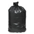 WEBSTER INDUSTRIES Earthsense® Commercial RNW5820 Linear Low Density Recycled Can Liners, 60 gal, 2 mil, 38" x 58", Black, 10 Bags/Roll, 10 Rolls/Carton