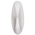 3M/COMMERCIAL TAPE DIV. Command™ 17081ES General Purpose Designer Hooks, Medium, Plastic, White, 3 lb Capacity, 2 Hooks and 4 Strips/Pack