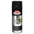 Krylon® Industrial Krylon® Interior/Exterior Industrial Maintenance Paint, 12oz Aerosol, Semi-Flat Black