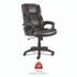 ALERA BRN42B19 Alera Brosna Series Mid-Back Task Chair, Supports Up to 250 lb, 18.15" to 21.77 Seat Height, Black Seat/Back, Black Base