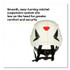 3M/COMMERCIAL TAPE DIV. X5001ANSI SecureFit X5000 Series Safety Helmet, 6-Point Pressure Diffusion Ratchet Suspension, White