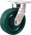 Albion 120XI08201S Swivel Top Plate Caster: Polyurethane, 8" Wheel Dia, 2" Wheel Width, 1,000 lb Capacity, 10-1/8" OAH