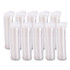 DART SOLO® 12CLR Non-Vented Cup Lids, Fits 10 oz to 14 oz Hot Cups/6 oz to 8 oz Food Containers/6 oz Bowls; Plastic, Clear, 1,000/Carton