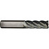 SC Tool 20272 Square End Mill: 1/4" Dia, 5/8" LOC, 5 Flutes, Solid Carbide