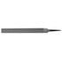 Apex Tool Group Crescent/Nicholson® Half-Round File, 8 in, Double Cut Bastard, Boxed