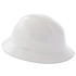 PIP Global Safety North® by PIP A119R Type II Hard Hat, 6 point suspension, Full Brim, White, w/Foam Liner