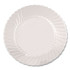 WNA, INC. RSCW61512 Classicware Plastic Plates, 6" dia, Clear, 12/Pack, 15 Packs/Carton