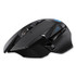 LOGITECH, INC. 910005565 G502 LIGHTSPEED Wireless Gaming Mouse, 2.4 GHz Frequency/33 ft Wireless Range, Right Hand Use, Black
