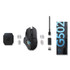 LOGITECH, INC. 910005565 G502 LIGHTSPEED Wireless Gaming Mouse, 2.4 GHz Frequency/33 ft Wireless Range, Right Hand Use, Black