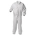 SMITH AND WESSON KleenGuard™ 38930 A35 Liquid and Particle Protection Coveralls, Zipper Front, Elastic Wrists and Ankles, 2X-Large, White, 25/Carton