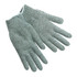 MCR Safety Knit Gloves, Large, Hemmed, Heavy Weight, Gray