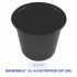 BOARDWALK PRTN55BL Souffle/Portion Cups, 5.5 oz, Plastic, Black, 2,500/Carton