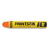 LA-CO Industries Inc Markal® Paintstik® Original B® Solid Paint Marker, 11/16 in dia, 4-3/4 in L, Fluorescent Orange
