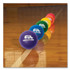 CHAMPION SPORT Sports RXD6SET Rhino Skin Dodge Ball Set, 6" Diameter, Assorted Colors, 6/Set