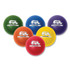 CHAMPION SPORT Sports RXD6SET Rhino Skin Dodge Ball Set, 6" Diameter, Assorted Colors, 6/Set