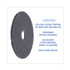 BOARDWALK 4017HIP High Performance Stripping Floor Pads, 17" Diameter, Black, 5/Carton