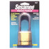 CCL™ Sesamee® Keyless Padlock, 5/16 in dia, 2-1/4 in L x 1 in W, Brass