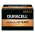 Duracell® CopperTop Alkaline Battery, 1.5V, AAA, 24/PK