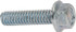 Value Collection 824028MSC Serrated Flange Bolt: 1/4-20 UNC, 1" Length Under Head, Fully Threaded