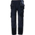 Helly Hansen 77467_590-32/30 Work Pants: General Purpose, Cotton & Polyester, Navy, 32" Waist, 30" Inseam Length