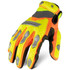 ironCLAD IEXHZIL1-06-XXL Impact-Resistant Gloves: Size 2X-Large, ANSI Puncture 3, Polyester Lined, Polyester