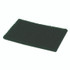 BOARDWALK 186 Heavy-Duty Scouring Pad, 6 x 9, Green, 15/Carton