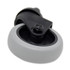 RUBBERMAID COMMERCIAL PROD. FG7570L20000 Replacement Bayonet-Stem Swivel Casters, Grip Ring Stem, 3" Soft Rubber Wheel, Black