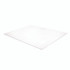 FLOORTEX 1215015019ER Cleartex Ultimat XXL Polycarbonate Chair Mat for Hard Floors, Square, 60" x 60", Clear