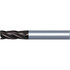 Kennametal 5824209 Corner Chamfer End Mill: 12 mm Dia, 26 mm LOC, 4 Flutes, 0.3 mm Chamfer Width, Solid Carbide