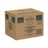 DART C68NT2 ClearPac Large Nacho Tray, 2 Compartments, 3.3 oz, 6.2 x 6.2 x 1.6, Clear, Plastic, 500/Carton
