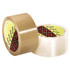3M™ Scotch® Box Sealing Tape 371, 48 mm x 50 m x 1.8 mil, Clear, 1 RL/RL