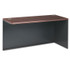 HON COMPANY 38945RNS 38000 Series Return Shell, Right, 60w x 24d x 29.5h, Mahogany/Charcoal