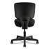 HON COMPANY 5703SB11T Volt Series Leather Task Chair with Synchro-Tilt, Supports Up to 250 lb, 18" to 22.25" Seat Height, Black