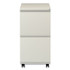 ALERA PBFFPY File Pedestal with Full-Length Pull, Left or Right, 2 Legal/Letter-Size File Drawers, Putty, 14.96" x 19.29" x 27.75"