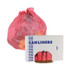 BOARDWALK IW4046R Linear Low Density Health Care Trash Can Liners, 45 gal, 1.3 mil, 40" x 46", Red, Flat Pack, 100/Carton