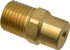 Bete Fog Nozzle 1/4WL1-1/2 60@4 Brass Low Flow Whirl Nozzle: 1/4" Pipe, 60 &deg; Spray Angle