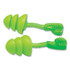 Moldex Glide® Trio Reusable Twist-In Earplugs, TPE, Green, Corded