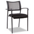 ALERA EK43ME10B Alera Eikon Series Stacking Mesh Guest Chair, 20.86" x 24.01" x 33.07", Black Seat, Black Back, Black Base, 2/Carton