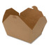 SOUTHERN CHAMPION TRAY SCT® 0734 ChampPak Carryout Boxes, #4, 7.75 x 5.5 x 3.5, Brown, Paper, 160/Carton