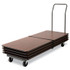 ALERA FTCART Chair/Table Cart, Metal, 600 lb Capacity, 20.86" x 50.78" to 72.04" x 43.3", Black