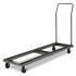 ALERA FTCART Chair/Table Cart, Metal, 600 lb Capacity, 20.86" x 50.78" to 72.04" x 43.3", Black