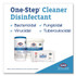 CLOROX SALES CO. Healthcare® 35309CT Bleach Germicidal Wipes, 1-Ply, 6.75 x 9, Unscented, White, 70/Canister, 6 Canisters/Carton