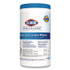 CLOROX SALES CO. Healthcare® 35309CT Bleach Germicidal Wipes, 1-Ply, 6.75 x 9, Unscented, White, 70/Canister, 6 Canisters/Carton
