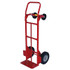 Milwaukee Hand Trucks 2-Position Convertible Hand Truck, 800 lb Load Cap, 8 in x 14 in Toe Plate, Flow Back Handle, Solid Puncture Proof Wheels