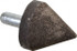 Grier Abrasives W244L-G-27706 2" Diam 80 Grit 60° Included Angle Center Lap